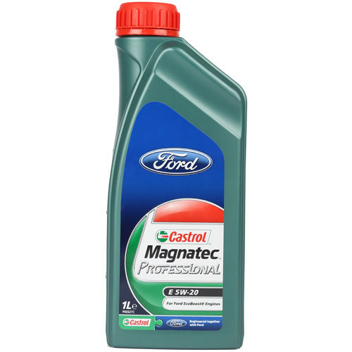 Моторное масло Castrol Ford Magnatec Professional 5W20 синтетическое 1 л Моторное масло Castrol Ford Magnatec Professional 5W20 синтетическое 1 л Моторные масла<br>Ford Castrol Magnatec Professional E 5W-20 для бензиновых двигателей*. Масло отвечает новейшей Спецификации Ford WSS-M2C948-B и обеспечивает существенную экономию топлива при длительных пробегах, к примеру: городской режим - 1,1%, автострада - 1,2%, загородный режим - 1,5%. Ford Castrol Magnatec Professional A5 5W-30 для дизельных двигателей*, отвечающее последней Спецификации Ford WSS-M2C913-D.В качестве преимуществ новой линейки моторных масел Ford Castrol, сам производитель масел Castrol называет следующее: Новое моторное масло Ford Castrol Magnatec Professional обладает уникальной технологией Intelligent Molecules. До 75% износа двигателя приходится на время пуска и прогрева. Это означает, что в этот период детали нуждаются в дополнительной защите. Молекулы Ford Castrol Magnatec Professional подобно магнитам притягиваются к деталям двигателя, обеспечивая надежную защиту с первой секунды его пуска, существенно снижая степень износа в период прогрева. Отличительной особенностью моторного масла Ford Castrol Magnatec Professional является профессиональная технология микрофильтрации. Это означает, что все продукты линейки Ford Castrol прошли процесс микрофильтрации аналогичный процессам, используемым при изготовлении масел для первой заливки, поставляемых на конвейер Ford. Благодаря технологии микрофильтрации моторное масло отличается лучшей производительностью и эффективностью, сохраняя двигатель в идеальном состоянии.<br>
