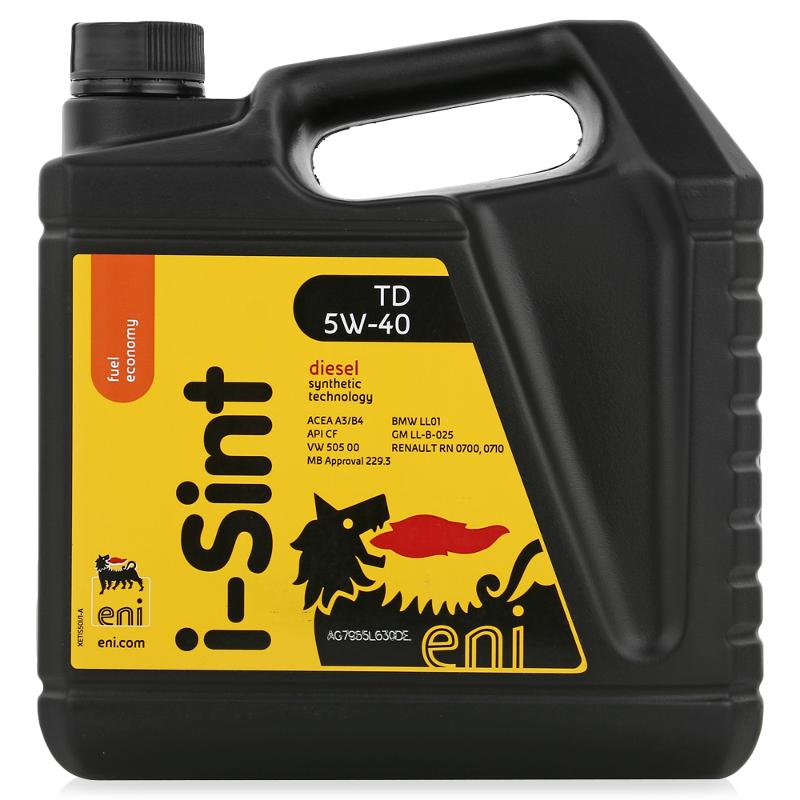 Моторное масло Eni i-SINT MS 5W40 синтетическое 5 л Моторное масло Eni i-SINT MS 5W40 синтетическое 5 л Моторные масла<br>Полностью синтетическое моторное масло класса &ldquoMid SAPS&rdquo исключительно высокого качества, специально разработанное для смазки бензиновых и дизельных двигателей легковых автомобилей, требующих применения смазочных материалов, производимых по новейшим технологиям. Это масло соответствует самым новым спецификациям автопроизводителей, в комбинации с сажевыми фильтрами (DPF) помогает снижать вредные выбросы в атмосферу, а также отвечает последним требованиям законодательства, регламентирующего объемы вредных выбросов.Высокий уровень металло-содержащих присадок в моторном масле сокращает срок службы сажевых фильтров, увеличивая при этом вредные выбросы. При производстве eni i-Sint MS 5W-40 используются присадки, обеспечивающие длительный срок службы сажевых фильтров, установленных в выхлопной системе. Это особенно важно для автомобилей с дизельными двигателями, оснащенными сажевыми фильтрами. Благодаря eni i-Sint MS 5W-40 выхлопная система поддерживается в чистом состоянии, что обеспечивает отличную работу двигателя и топливную экономичность.Максимальные интервалы замены масла, предусмотренные конструкторами двигателей.Eni i-Sint MS 5W-40 обладает исключительно высокими противоизносными свойствами, а также сохраняет стабильную вязкость в течение всего срока эксплуатации.Великолепные низкотемпературные eni i-Sint MS 5W-40 обеспечивают легкий запуск двигателя при низких температурах.Топливосберегающие eni i-Sint MS 5W-40 обеспечивают более эффективную эксплуатацию двигателя, уменьшение расхода топлива и сокращение вредных выбросов.Масло также предназначено для применения во всех типах двигателей, для которых производителем предусмотрено масла со спецификациями ACEA A3/B3/B4 или API SM/CF (а также предыдущие Спецификации API).Спецификации и одобрения: API SM/CF ACEA C3 ACEA A3/B4 BMW LongLife 04 MB 229.51 VW 502 00 + 505 00 + 505 01 PORSCHE A40<br>