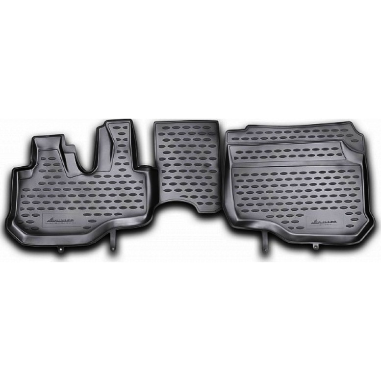 Коврики салона Novline HYUNDAI HD 35 полиуретановые черные 2 шт. Коврики салона Novline HYUNDAI HD 35 полиуретановые черные 2 шт.Коврики салона<br><br>
