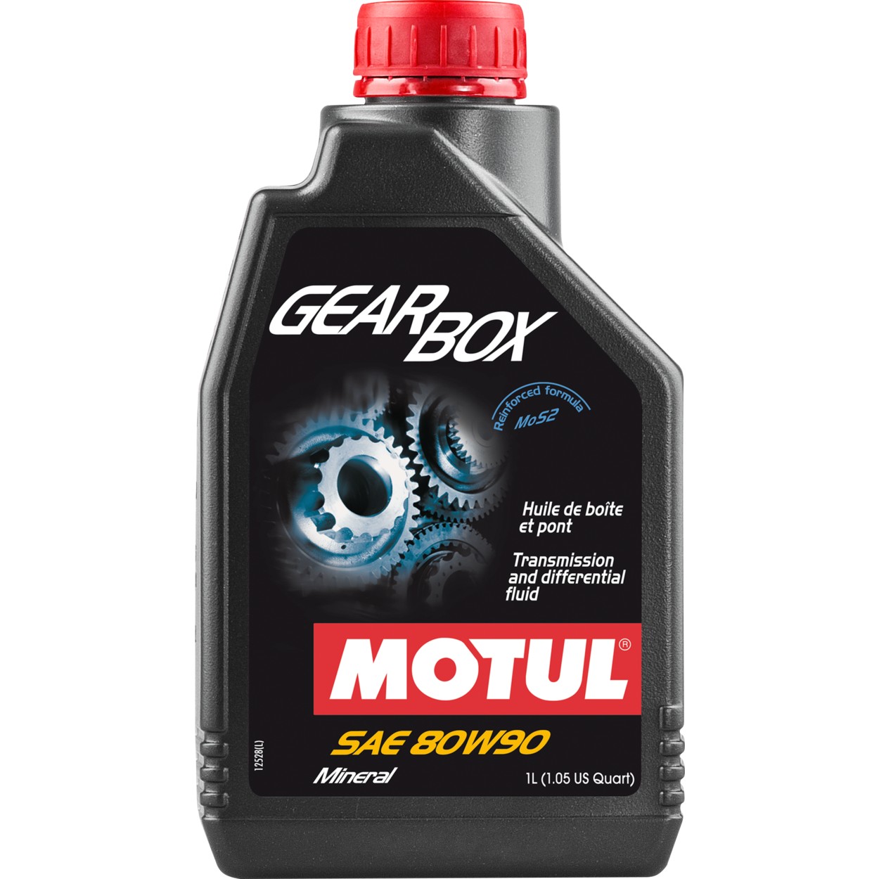 Трансмиссионное масло MOTUL Gearbox 80W90 минеральное 1 л Трансмиссионное масло MOTUL Gearbox 80W90 минеральное 1 л Трансмиссионные масла<br>Специально создано для тяжелых условий и сильнонагруженных КПП и редукторов ведущих мостов.<br>