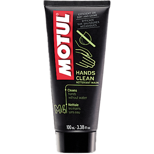 Средство для очистки рук без применения воды MOTUL M4 Hands Clean (0,1л) 102995 Средство для очистки рук без применения воды MOTUL M4 Hands Clean (0,1л) 102995 Очистители рук<br>Крем для сухой чистки рук. Неагрессивен для кожи рук, не содержит воды. MOTUL Hands Clean удаляет масла, жиры и другие сильные загрязнители с рук после работы с техникой.<br>