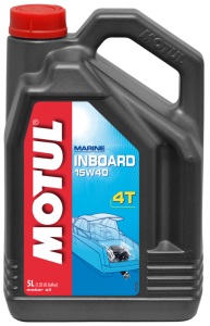 Моторное масло MOTUL Inboard Tech 4T 15W40 минеральное 5 л Моторное масло MOTUL Inboard Tech 4T 15W40 минеральное 5 л Масла для мото, скутеров, лодок, с/х техники и проч.<br>Для 4Т стационарных бензиновых и дизельных двигателей. Для прогулочных и профессиональных судов<br>