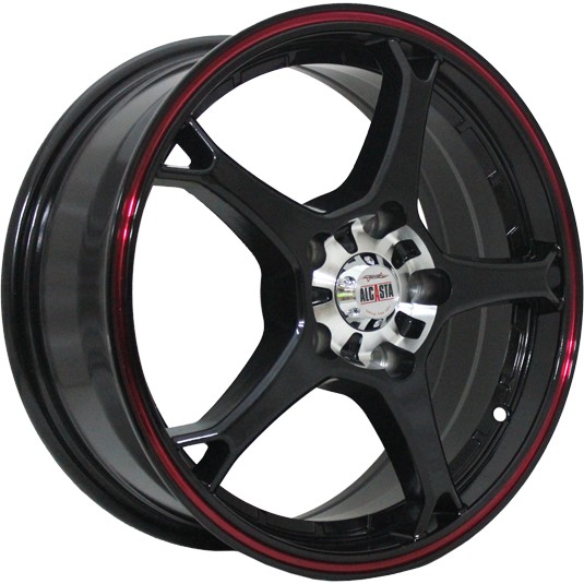 Литые диски Alcasta M11 6.5x16/5x114.3 D66.1 ET40 Черный+красный Литые диски Alcasta M11 6.5x16/5x114.3 D66.1 ET40 Черный+красныйЛитые колесные диски<br><br>
