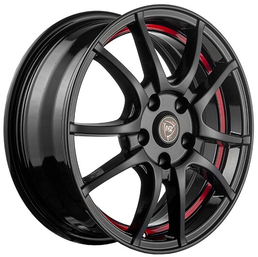 Литые диски NZ Wheels F-43 6.5x16/5x105 D56.6 ET39 Черный+красный Литые диски NZ Wheels F-43 6.5x16/5x105 D56.6 ET39 Черный+красныйЛитые колесные диски<br><br>