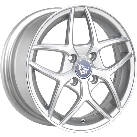 Литые диски YST X-19 5.5x14/4x100 D56.6 ET39 Серебристый Литые диски YST X-19 5.5x14/4x100 D56.6 ET39 СеребристыйЛитые колесные диски<br><br>