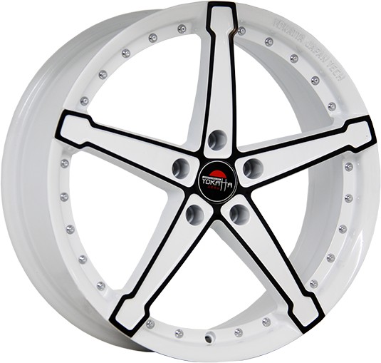 Литые диски Yokatta MODEL-10 6.5x16/5x108 D63.3 ET50 Белый+черный Литые диски Yokatta MODEL-10 6.5x16/5x108 D63.3 ET50 Белый+черныйЛитые колесные диски<br><br>