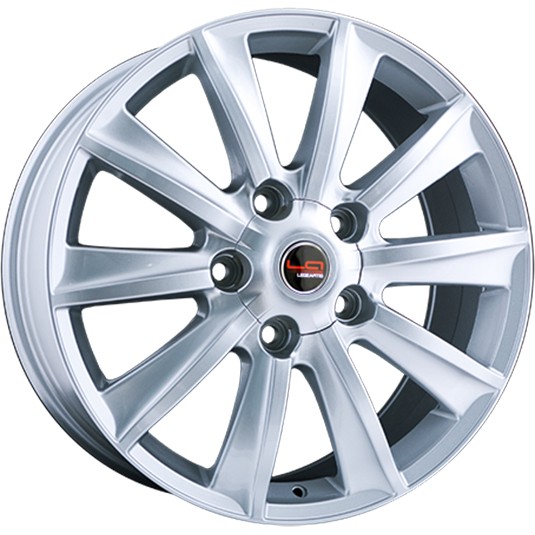 Литые диски LegeArtis TY43 8.5x20/5x150 D110.3 ET60 Серебристый Литые диски LegeArtis TY43 8.5x20/5x150 D110.3 ET60 СеребристыйЛитые колесные диски<br><br>