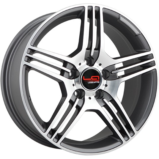 Литые диски LegeArtis MR74 7.5x17/5x112 D66.6 ET46 Графит Литые диски LegeArtis MR74 7.5x17/5x112 D66.6 ET46 ГрафитЛитые колесные диски<br><br>