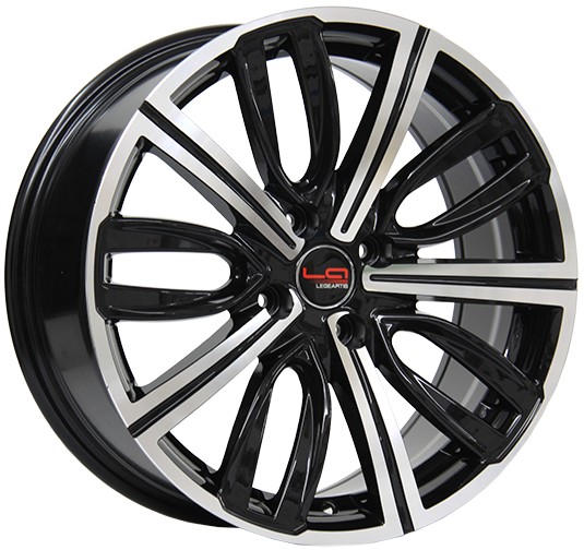 Литые диски LegeArtis PG503 7x16/4x108 D65.1 ET32 Черный Литые диски LegeArtis PG503 7x16/4x108 D65.1 ET32 ЧерныйЛитые колесные диски<br><br>