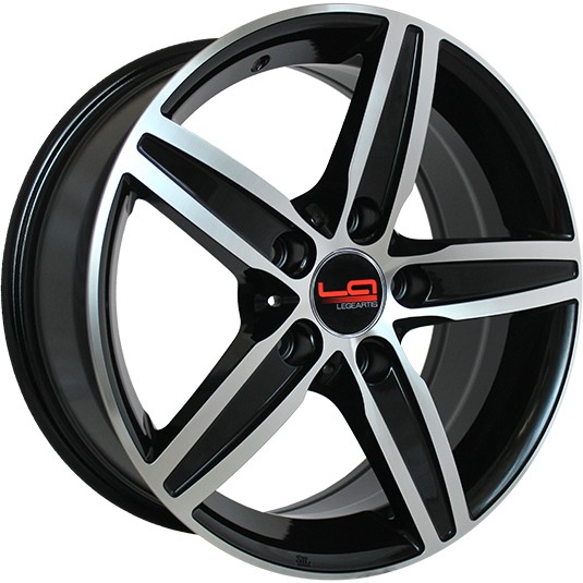 Литые диски LegeArtis B142 8x17/5x120 D72.6 ET30 Черный Литые диски LegeArtis B142 8x17/5x120 D72.6 ET30 ЧерныйЛитые колесные диски<br><br>