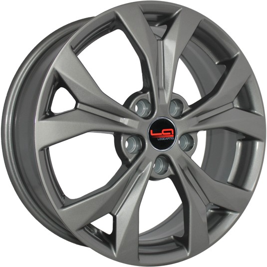 Литые диски LegeArtis H42 6.5x17/5x114.3 D64.1 ET50 Серый Литые диски LegeArtis H42 6.5x17/5x114.3 D64.1 ET50 СерыйЛитые колесные диски<br><br>