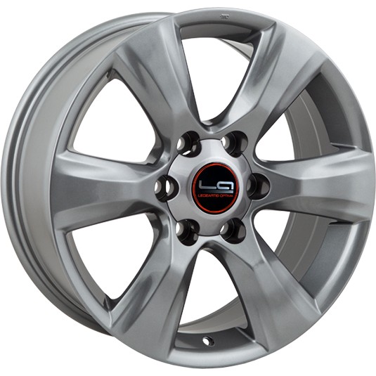 Литые диски LegeArtis TY68 7.5x18/6x139.7 D106.1 ET25 Серый Литые диски LegeArtis TY68 7.5x18/6x139.7 D106.1 ET25 СерыйЛитые колесные диски<br><br>
