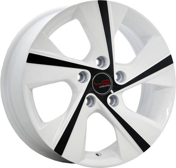 Литые диски LegeArtis HND509 6x16/4x100 D54.1 ET52 Белый+черный Литые диски LegeArtis HND509 6x16/4x100 D54.1 ET52 Белый+черныйЛитые колесные диски<br><br>