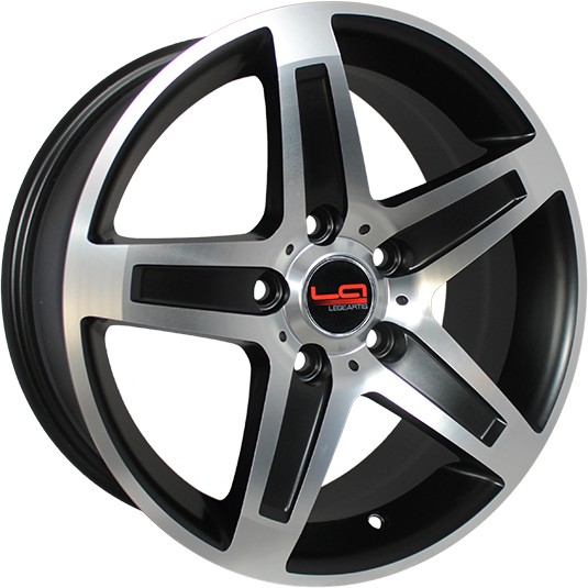 Литые диски LegeArtis MR71 7x16/5x112 D66.6 ET43 Черный Литые диски LegeArtis MR71 7x16/5x112 D66.6 ET43 ЧерныйЛитые колесные диски<br><br>