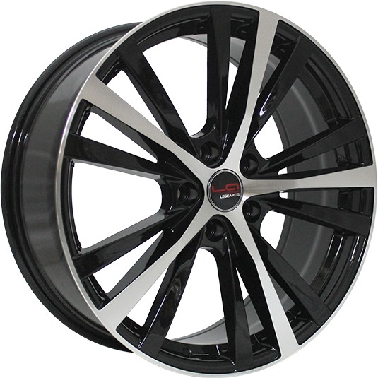 Литые диски LegeArtis LX505 7.5x19/5x114.3 D60.1 ET35 Черный Литые диски LegeArtis LX505 7.5x19/5x114.3 D60.1 ET35 ЧерныйЛитые колесные диски<br><br>