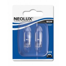 Лампа накаливания NEOLUX STANDARD W5W(T10) 12V 5W белая Лампа накаливания NEOLUX STANDARD W5W(T10) 12V 5W белая Лампы накаливания<br>Ассортимент галогенных ламп NEOLUX включает в себя решения для любого водителя. Автомобильные лампочки NEOLUX очень хорошо освещают в любой ситуации. Бренд NEOLUX по праву славится качеством и универсальностью!<br>Преимущества продукта:<br>Европейская надежность.<br>Отличное соотношение цена/качество.<br>Широкая продуктовая линейка.<br>