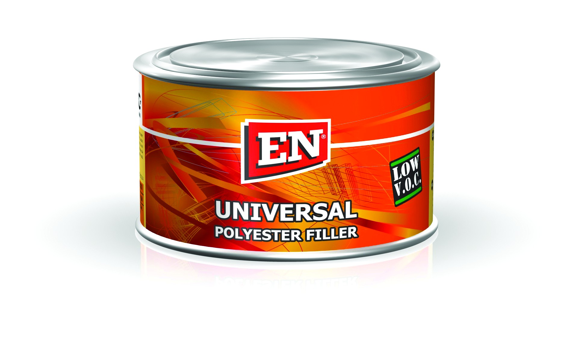 Шпатлевка EN Universal 3300 1кг Шпатлевка EN Universal 3300 1кг Шпатлевки<br>Полиэфирная шпатлевка универсального применения, относящаяся к 2К-полиэфирной системе. Служит для заполнения неровностей и царапин на поверхности. Среднезернистая шпатлевка EN 3300 UNIVERSAL пластична при нанесении, легко шлифуется, обладает высокой прочностью и хорошо подходит для инфракрасной сушки. Может применяться как в качестве наполняющей, так и тонкой шпатлевки.<br>