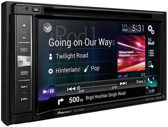 Навигационна система DVD 2DIN Pioneer AVIC-F980BT Навигационна система DVD 2DIN Pioneer AVIC-F980BT Автомагнитолы<br>Сочетает в себе высокое качество аудио и видео с умной навигацией и беспрецедентными возможностми использовани смартфона в автомобиле. Система поддерживает современные технологии, такие как Apple CarPlay, Bluetooth и многие другие. Большой 6.2 сенсорный кран, выполненный по технологии Clear Type Resistive - ркий, контрастный и четкий, с улучшенным антибликовым покрытием, позволит просматривать фильмы в высочайшем качестве. Интуитивный интерфейс гарантирут удобство и безопасность использовани системы во врем движени.<br><br><br> <br><br><br> AVIC-F980BT воспроизводит все современные музыкальные форматы, в том числе и несжатый формат FLAC. С встроенной навигацией Вы всегда сможете добратьс до необходимого места. Система проложит оптимальный маршрут и безошибочно проведет Вас по нему, использу голосовые подсказки.<br><br><br> Еще одно неоспоримое преимущество - то качество звука. Встроенный звуковой процессор позволит выстроить вокруг Вас идеальну музыкальну сцену, чтобы музыка звучала так, как то задумывал ее автор. 13-полосный графический квалайзер, развитый кроссовер, возможность регулировки временных задержек - лишь мала часть того, при помощи чего можно настраивать звучание. <br><br><br> <br><br><br> Цвет кнопок можно выбрать из 210 000 вариантов, так что Вы сможете идеально вписать Ваше новое головное устройство в интерьер своего автомобил.<br><br> AVICSYNC - полнофункциональна навигационна система Pioneer котора предлагает расширенные возможности пользовани навигатором. С помощь бесплатного сервиса AVICSYNC, с установленным на подклченном смартфоне приложением, пользователи могут воспользоватьс самыми свежими картами, а также при помощи онлайн сервиса получат доступ к информации о дорожном трафике через систему TomTom Traffic, динамической парковке Parkopedia, сервису погоды CustomWeather с локальным поиском. AVICSYNC можно использовать в лбом месте, даже вне автомобил, чтобы, допустим, спланировать поездку. Когда вы садитесь в автомобиль и подклчаете смартфон к головному устройству, данные смартфона автоматически синхронизируетс дл дальнейшей работы системы. Кроме того, со службой Naviextras, пользователи могут обновлть карты и добавлть премиум-контент с компьтера на SD-карту. <br> <br> Все пользователи iPhone 5 или более поздней версии, получили прекрасну возможность использовать систему голосового управлени Siri, чтобы совершать и принимать звонки, писать и отвечать на текстовые сообщени, использовать Apple Карты дл навигации, слушать музыку и подкасты, а также иметь доступ к лбым совместимым приложеним сторонних производителей, таких как Spotify и Rdio. Дл получени дополнительной информации о CarPlay совместимых продуктах, посетите соответствущий раздел на официальном сайте Pioneer. <br> <br> Технологи MirrorLink позволет пользователм подклчать совместимые смартфоны к новым ресиверов Pioneer , использу дополнительный кабель CD-MU200 или CA-MU-50 через USB порт. Пользователи могут получить доступ к определенным музыкальным и навигационным приложеним телефона дл более удобной и безопасной работы в автомобиле, а именно управлть ими прмо с крана магнитолы. MirrorLink уже нельз назвать чем то необычным, он интегрирован в большинство новых AV-ресиверов и позволет подклчать к аппарату сертифицированные устройства от производителей смартфонов, таких как Samsung, Nokia и другие. <br> <br> Дл того, чтобы максимально использовать возможности подклчени громкой свзи, а также беспроводной передачи потокового аудио с самых популрных современных смартфонов, Pioneer AVIC-F980BT оснащен модулем Bluetooth AVRCP 1.4 дл передачи информации и HFP 1.6 с широкополосным звуковым каналом дл более качественного звучани голоса собеседника. Кроме того, технологи Sound Retriever AIR улучшает качество аудио сигнала Bluetooth путем восстановлени участков, которые были утрачены в результате сжати аудио потока.<br>
