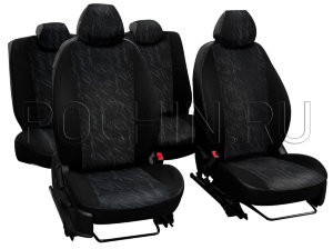 Чехлы Почин Лима Renault Duster 2015 жаккард кож.зам. черные Чехлы Почин Лима Renault Duster 2015 жаккард кож.зам. черныеЧехлы и накидки на сиденья<br>Чехлы Лима разработаны конкретно для Renault Duster, поэтому имеют несколько преимуществ: в точности повторяют форму спинок и подушек сидений, а также имеют надежный крепеж. Модель выполнена в жаккарде.<br><br>В комплект авточехлов для входит 10 предметов:<br>5 подголовников<br>2 сидения и спинки переднего ряда<br>1 сидение заднего ряда <br>1 спинка заднего ряда 1/3 за пассажиром<br>1 спинка заднего ряда 2/3 за водителем<br>В комплект входят крепления - резинки и крючки.<br>Присутствуют технологические отверстия для ремней безопасности и Airbag. На спинках передних сидений есть карманы.<br>