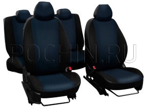 Чехлы Почин Лима Renault Duster 2015 жаккард кож.зам. синие Чехлы Почин Лима Renault Duster 2015 жаккард кож.зам. синиеЧехлы и накидки на сиденья<br>Чехлы Лима разработаны конкретно для Renault Duster, поэтому имеют несколько преимуществ: в точности повторяют форму спинок и подушек сидений, а также имеют надежный крепеж. Модель выполнена в жаккарде.<br><br>В комплект авточехлов для входит 10 предметов:<br>5 подголовников<br>2 сидения и спинки переднего ряда<br>1 сидение заднего ряда <br>1 спинка заднего ряда 1/3 за пассажиром<br>1 спинка заднего ряда 2/3 за водителем<br>В комплект входят крепления - резинки и крючки.<br>Присутствуют технологические отверстия для ремней безопасности и Airbag. На спинках передних сидений есть карманы.<br>