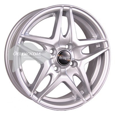 Литые диски Tech Line 629 6,5х16/5х105 D56,6 ET39 Silver Литые диски Tech Line 629 6,5х16/5х105 D56,6 ET39 SilverЛитые колесные диски<br><br>