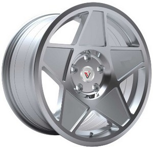Литые диски VISSOL F-005 8.5х19/5х100 D57.1 ET35 silver-cut Литые диски VISSOL F-005 8.5х19/5х100 D57.1 ET35 silver-cutЛитые колесные диски<br><br>