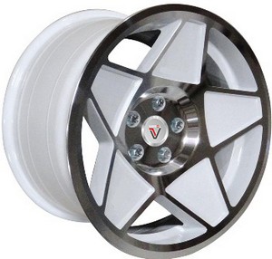 Литые диски VISSOL F-005 9.5х19/5х120 D74.1 ET40 white-cut Литые диски VISSOL F-005 9.5х19/5х120 D74.1 ET40 white-cutЛитые колесные диски<br><br>