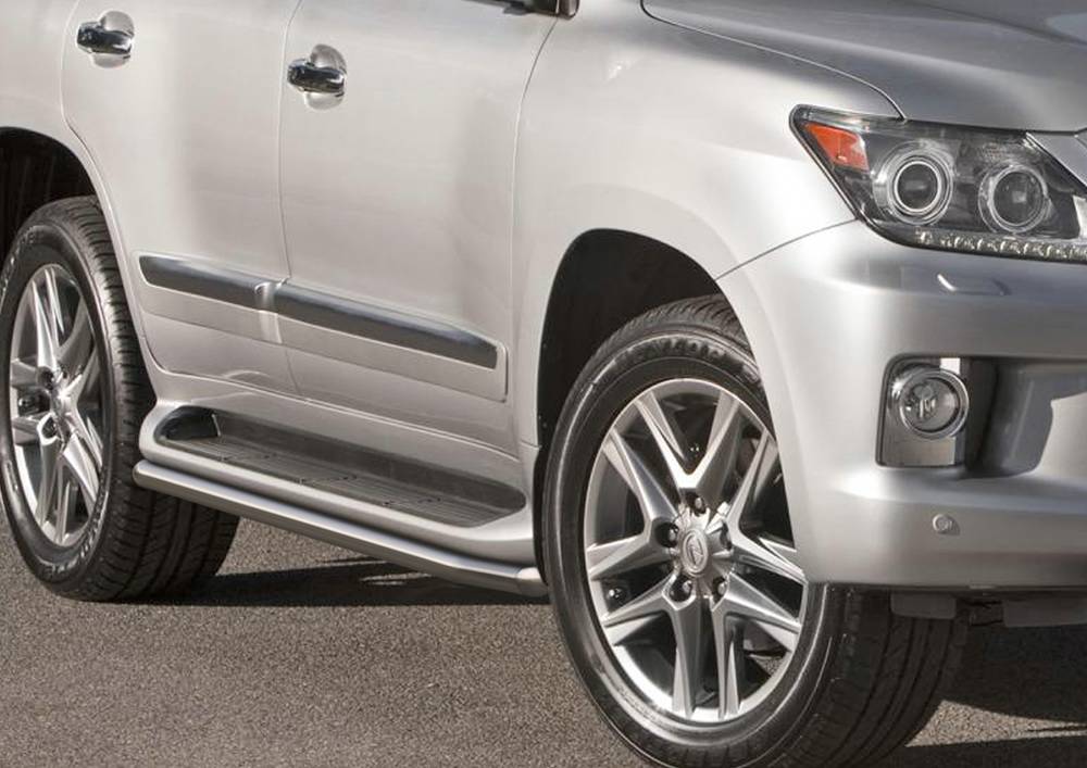 Защита штатного порога Rival для Lexus LX 2014-2015г, Toyota Land Cruiser 200 2013-г.
Защита штатного порога Rival для Lexus LX 2014-2015г, Toyota Land Cruiser 200 2013-г.