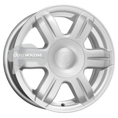 Литые диски K&K 6x15/4x100 ET50 D60,1 КС670 Сильвер фото
