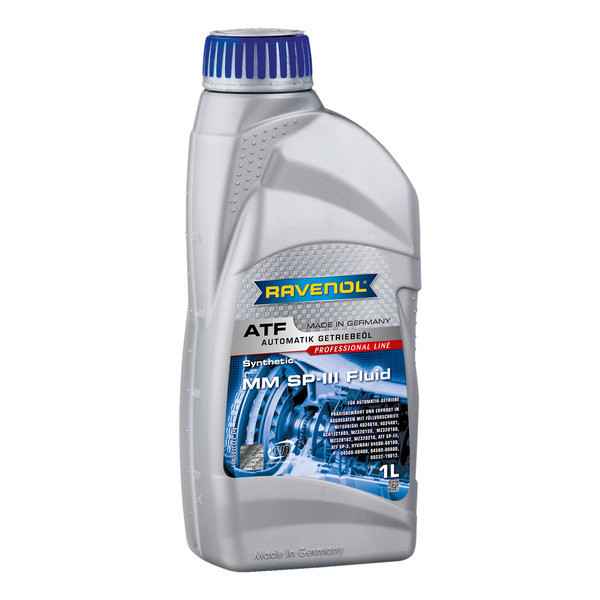 Трансмиссионное масло RAVENOL AUTOMATIK-GETRIEBE-OEL MM SP-III FLUID Полусинтетическое 1 л
Трансмиссионное масло RAVENOL AUTOMATIK-GETRIEBE-OEL MM SP-III FLUID Полусинтетическое 1 л
