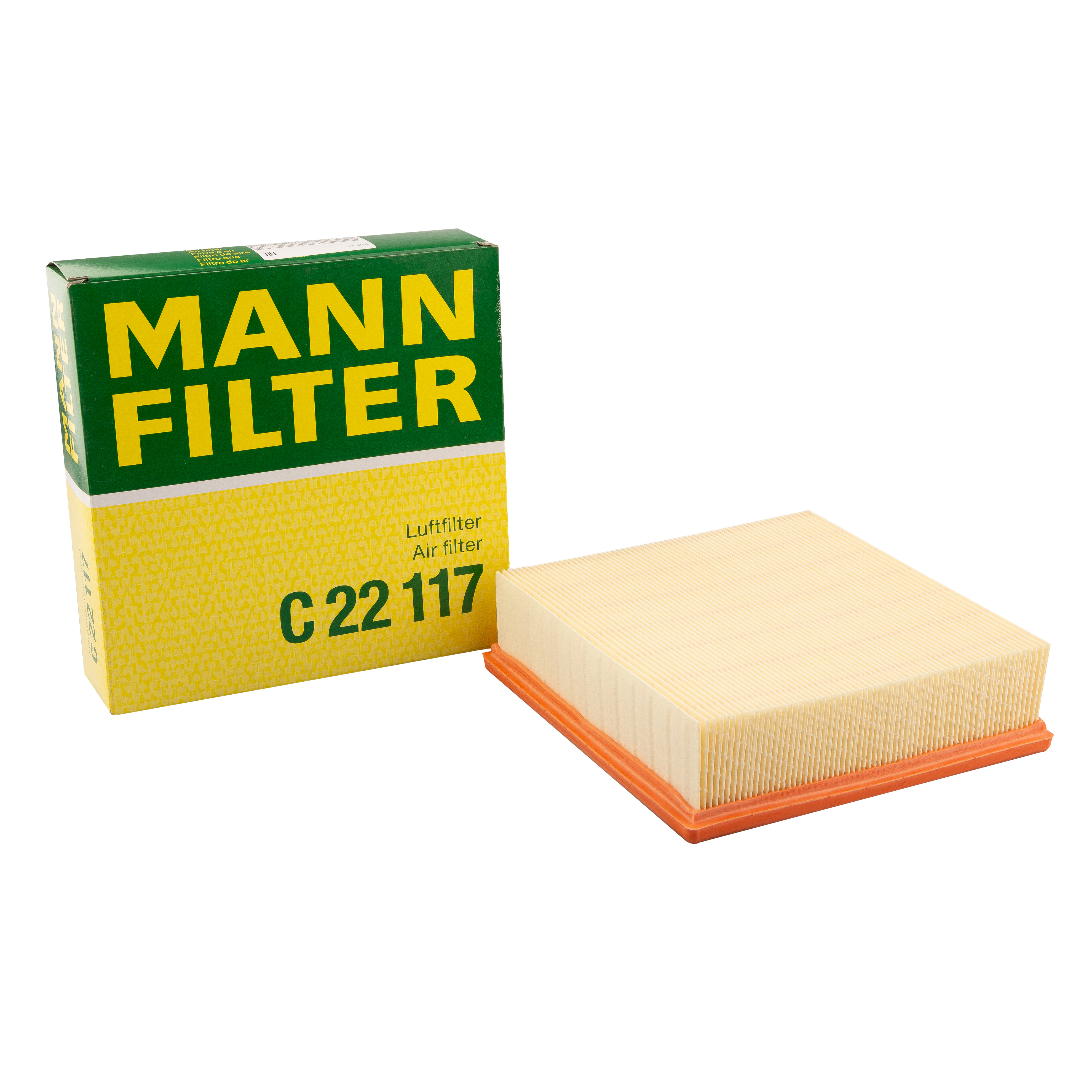 Фильтр воздушный ВАЗ-2110 (MANN) C22117 Фильтр воздушный ВАЗ-2110 (MANN) C22117 Система питания и выхлопных газов<br><br>
