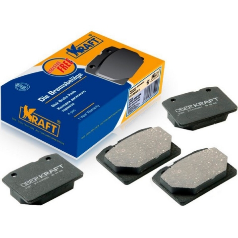 Колодка тормозная ВАЗ-2101-07 передняя (KRAFT) (4 шт.) КТ 091351 Колодка тормозная ВАЗ-2101-07 передняя (KRAFT) (4 шт.) КТ 091351 Тормозная система<br><br>