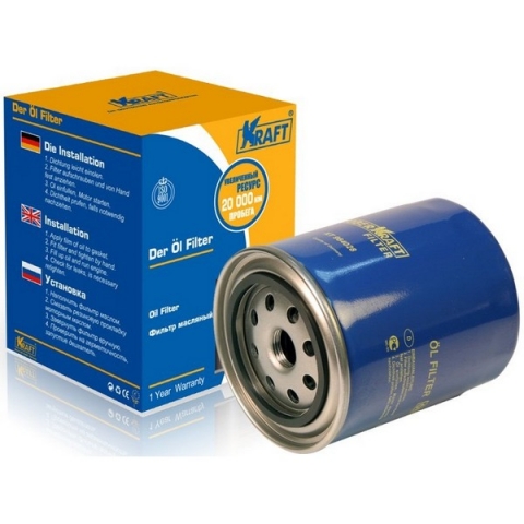 Фильтр масляный ГАЗ дв.406 (KRAFT) КТ 964028 Фильтр масляный ГАЗ дв.406 (KRAFT) КТ 964028 Система смазки<br><br>