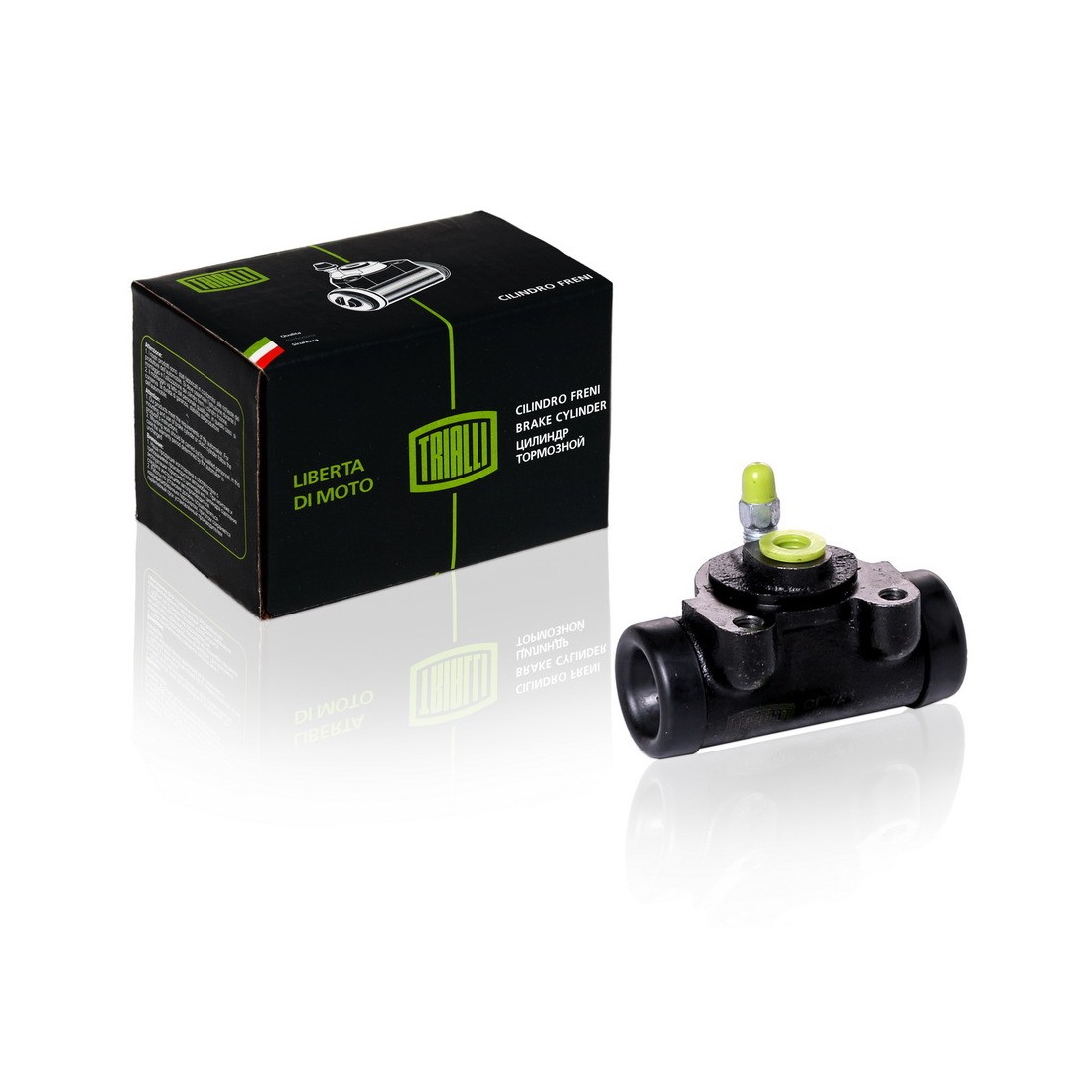Цилиндр тормозной задний УАЗ-469, 3151, 452 d-25 М12х1,25, удл. штуцер (TRIALLI)
Цилиндр тормозной задний УАЗ-469, 3151, 452 d-25 М12х1,25, удл. штуцер (TRIALLI)