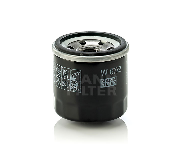 Фильтр масляный MANN W67/2 Фильтр масляный MANN W67/2 Система смазки<br><br>