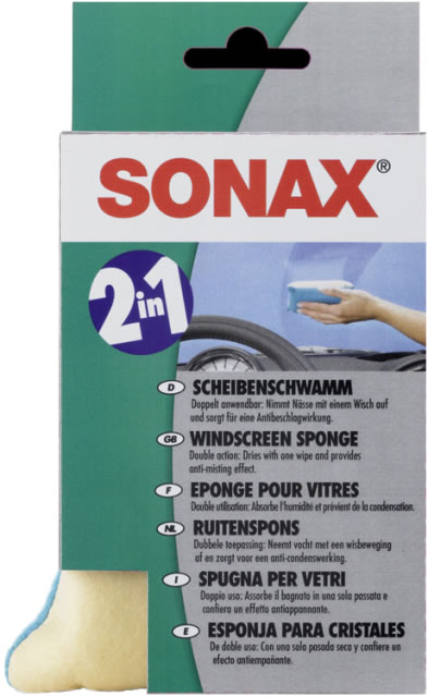 Губка SONAX для стекла 
Губка SONAX для стекла