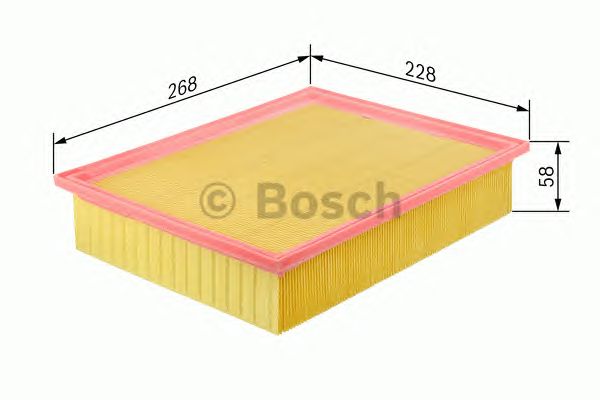 Фильтр воздушный VW Golf/Vento/VR6 1.4-2.8/1.9D/TD/SDi/TDi 91> (BOSCH) 1457433023 Фильтр воздушный VW Golf/Vento/VR6 1.4-2.8/1.9D/TD/SDi/TDi 91> (BOSCH) 1457433023 Система питания и выхлопных газов<br><br>