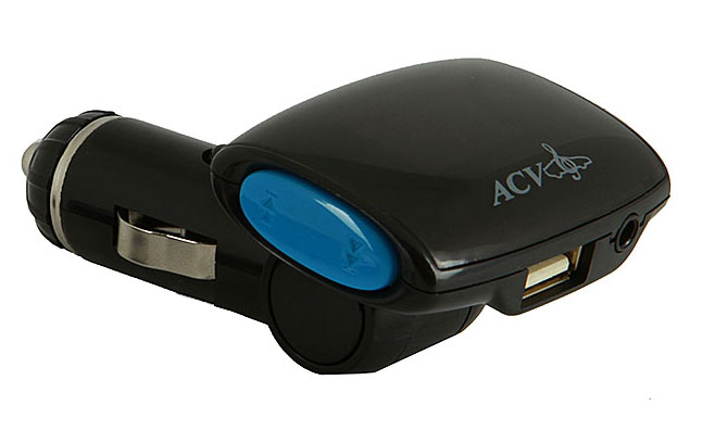 FM-модулятор (USB, MP3, microSD) с пультом ACV FMT-142 FM-модулятор (USB, MP3, microSD) с пультом ACV FMT-142 FM модуляторы<br>FM-трансмиттер ACV FMT-142 способен читать файлы mp3 и передавать аудио сигнал в FM-диапазоне на радиоприемник магнитолы вашего автомобиля. FM-трансмиттер - это ваше личное радио с определенным радиусом действия. Устройство представляет собой mp3-плеер, который выполнен со штекером для подключения в автомобильное гнездо прикуривателя и передатчиком в одном корпусе. На корпусе плеера предусмотрен небольшой информационный ЖК-экран.<br>