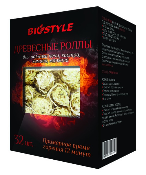 Древесные роллы для розжига 32шт. в уп. Древесные роллы для розжига 32шт. в уп. Для розжига<br>Древесные роллы используются для быстрого розжига каминов, мангалов, костров.<br>Для розжига костра достаточно одного-двух роллов!<br>Состав: древесная стружка, парафин.<br>
