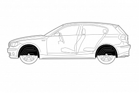 Локер LADA Kalina 2 задний правый (NOVLINE) Локер LADA Kalina 2 задний правый (NOVLINE) Элементы наружние<br><br>