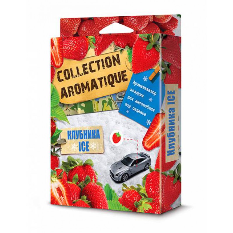 Ароматизатор Fouette Collection Aromatique Клубника ICE Ароматизатор Fouette Collection Aromatique Клубника ICE Ароматизаторы<br><br>