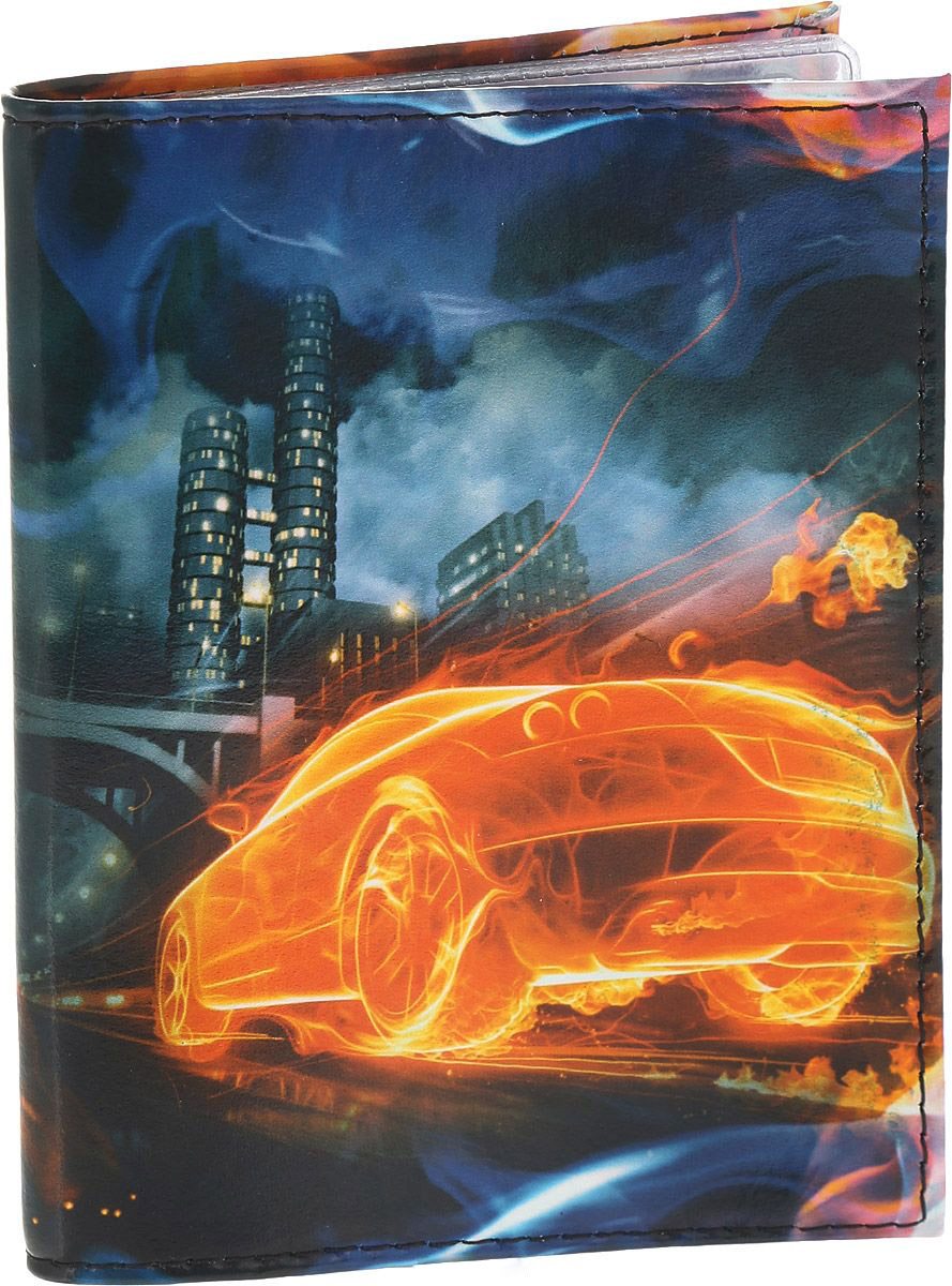 Автообложка (кожа) Автодокументы (DRIVER) ВДАОК2 Автообложка (кожа) Автодокументы (DRIVER) ВДАОК2 Обложки для документов<br><br>