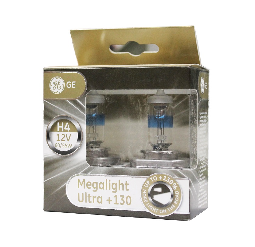 Галогенная лампа General Electric Megalight Ultra H4 12V 60/55W Галогенная лампа General Electric Megalight Ultra H4 12V 60/55W Галоген<br><br>