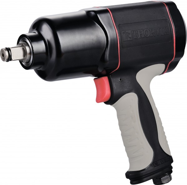 Гайковерт пневматический Thorvik AIW1268 1/2DR 7500об/мин 680Нм Гайковерт пневматический Thorvik AIW1268 1/2DR 7500об/мин 680НмПневмоинструмент<br>Предназначен для выполнения слесарно-монтажных работ с высоконагруженными и осложненными резьбовыми соединениями различного профиля в мастерских, оборудованных воздушной магистралью или компрессором.<br>