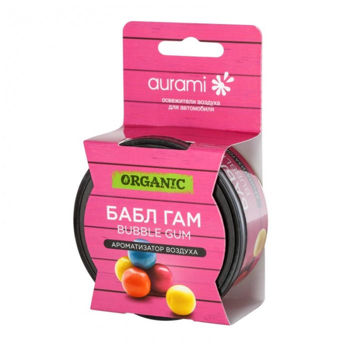 Ароматизатор AURAMI Organic Бабл гам Ароматизатор AURAMI Organic Бабл гам Ароматизаторы<br><br>