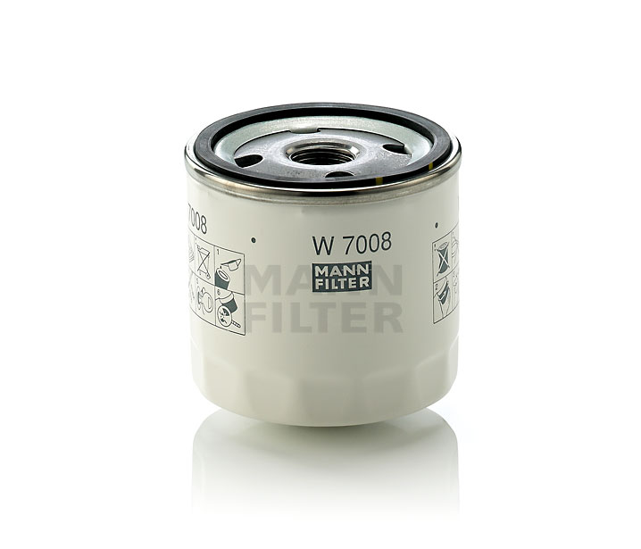 Фильтр масляный MANN W7008 W712/81 Фильтр масляный MANN W7008 W712/81 Система смазки<br><br>