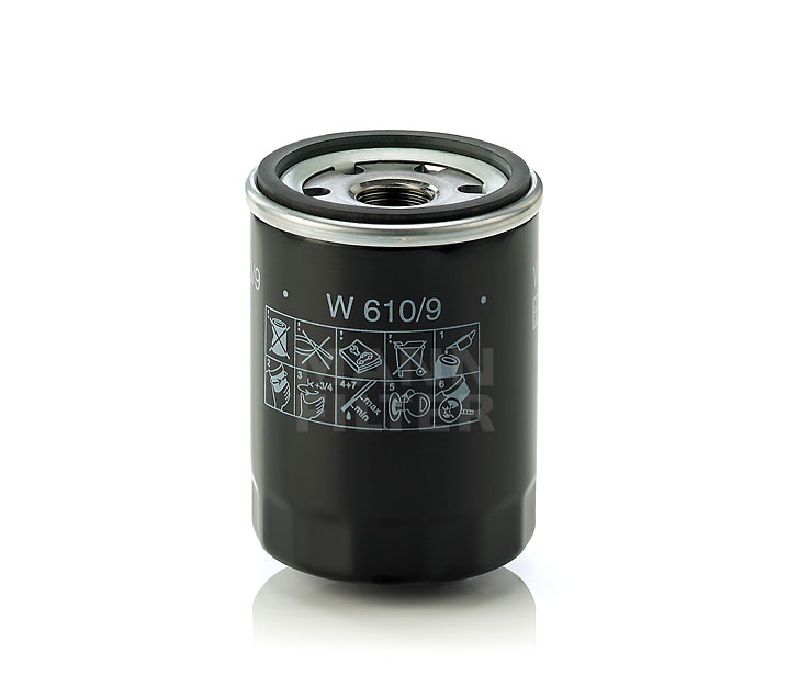 Фильтр масляный MANN W610/9 Фильтр масляный MANN W610/9 Система смазки<br><br>