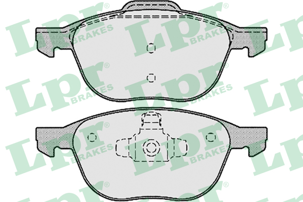 Колодка тормозная FORD FOCUS II 04-/III 10-/MAZDA 3 03-/VOLVO S40 04- передняя (Lpr) 05P1190 (4 шт.) Колодка тормозная FORD FOCUS II 04-/III 10-/MAZDA 3 03-/VOLVO S40 04- передняя (Lpr) 05P1190 (4 шт.) Тормозная система<br><br>