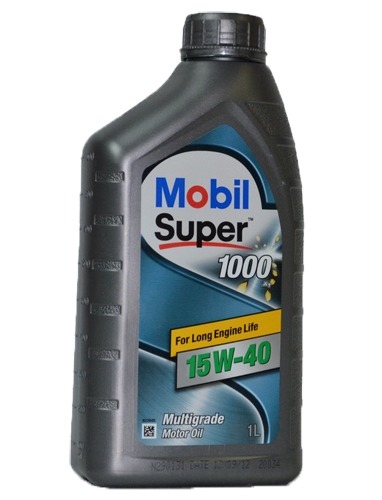 

Моторное масло MOBIL Super 1000 15W40 минеральное 1л