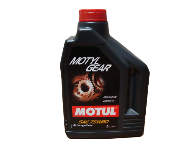 

Трансмиссионное масло MOTUL Motylgear 75W80 полусинтетическое 2 л, Motylgear
